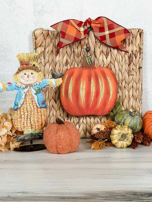 Table Decor^The Round Top Collection Scarecrow Poppet