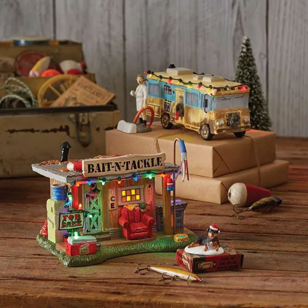 Table Decor^Department 56 Selling The Bait Shop, Dept. 56 Village