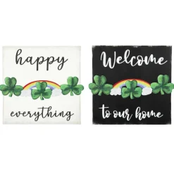 Table Decor^The Round Top Collection Shamrock Banner For Banner Display