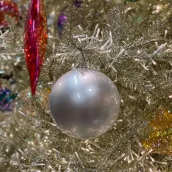 Ball Ornaments^Farrisilk Silver Candy Apple Ball Ornament, 8