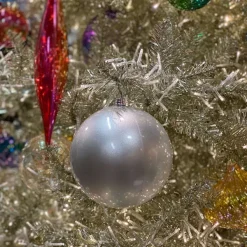 Ball Ornaments^Farrisilk Silver Candy Apple Ball Ornament, 6