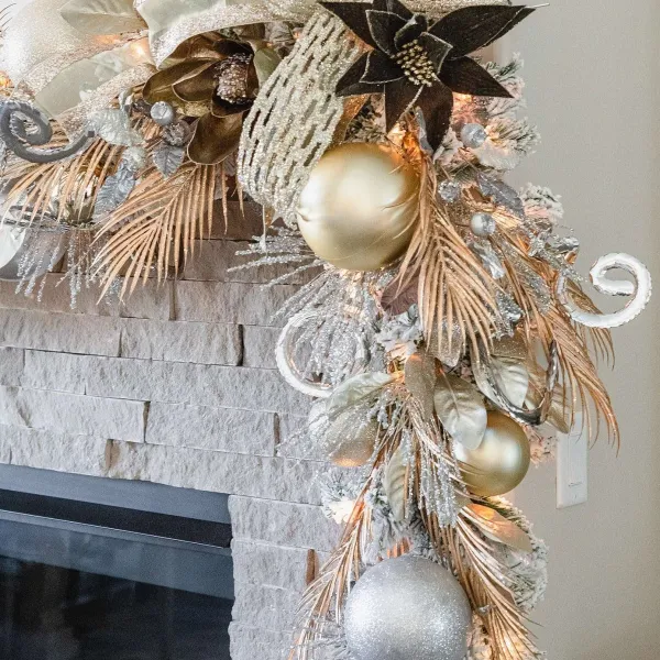 Ball Ornaments^Farrisilk Silver Glitter Ball Ornament, 6"