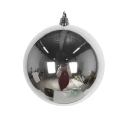 Ball Ornaments^Farrisilk Silver Shiny Ornament, 8