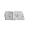 Ribbon^Reliant Ribbon Silver Tinsel Frizette Ribbon, 4" X 10Yd