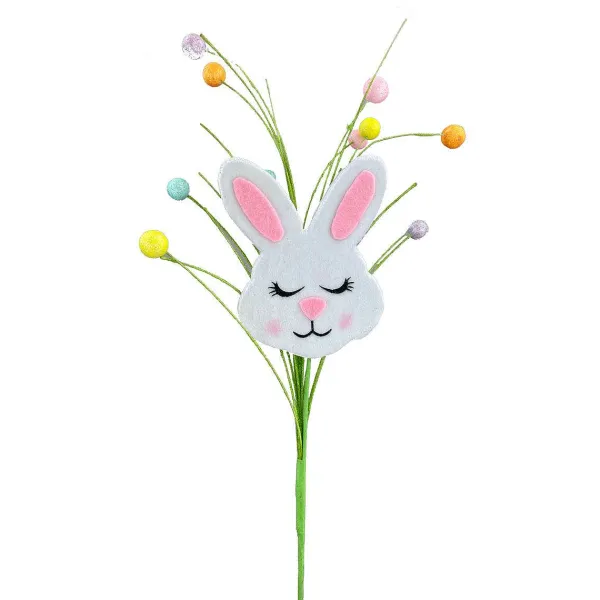 Floral^Liberty Floral Sleepy Bunny Head Spray