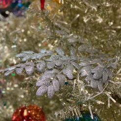 Floral^Direct Export Co. Sliver Honey Locust Glitter Spray