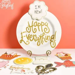 Spring Happy Everything^Happy Everything Smiley Face Mini Attachment By !