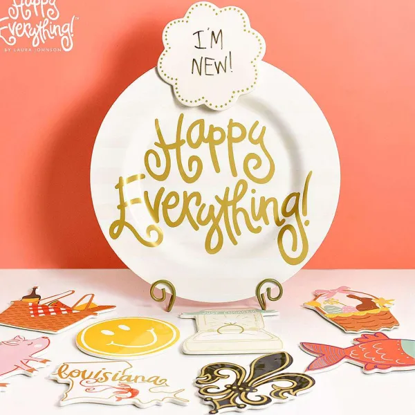 Spring^Happy Everything Smiley Face Mini Attachment By !