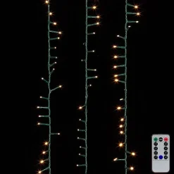 Lights^RAZ Snake Garland With Warm White Lights-36.5'