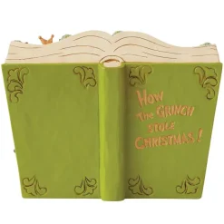 Figurines^Department 56 Sneaky Grinch Stealing Presents Story, Dept. 56 Village