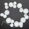 Winter^RAZ Snowball Ball Garland, 5.5'
