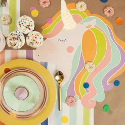 Spring^Hester & Cook Sorbet Painted Stripe Placemat Sheets