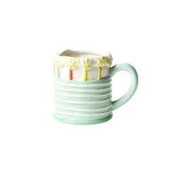 Kitchen & Dining^Happy Everything Sparkle Cake Shaped Mug By !