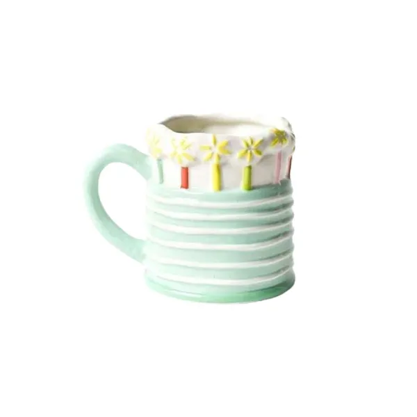 Kitchen & Dining^Happy Everything Sparkle Cake Shaped Mug By !