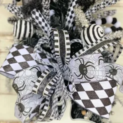 Ribbon^Reliant Ribbon Spider Web Glitter Halloween Ribbon, 2.5" X 10Yd