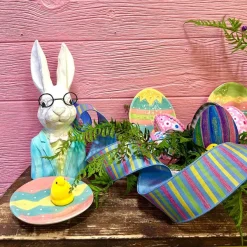Spring^Farrisilk Spring Stripes Pastel Ribbon 2.5