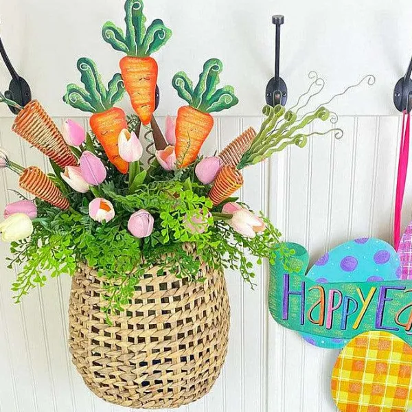 Pot Stakes^The Round Top Collection Springy Carrot