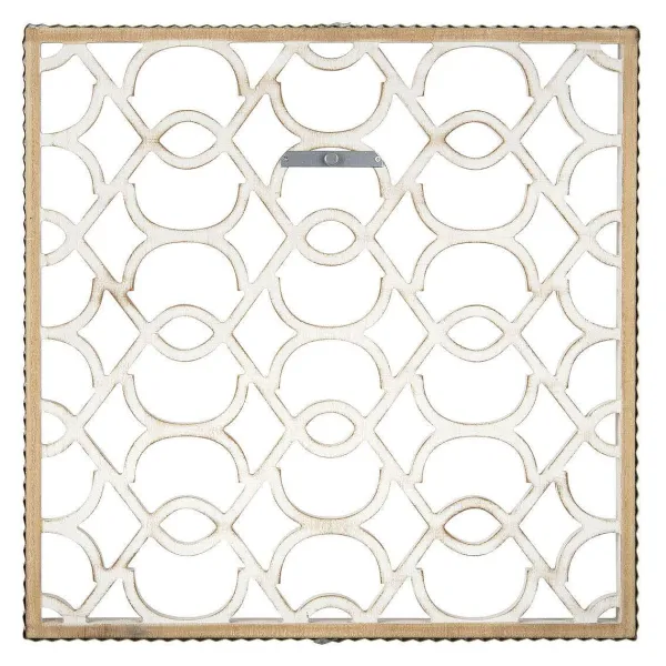 Table Decor^The Round Top Collection Square Lattice Charm Art Display