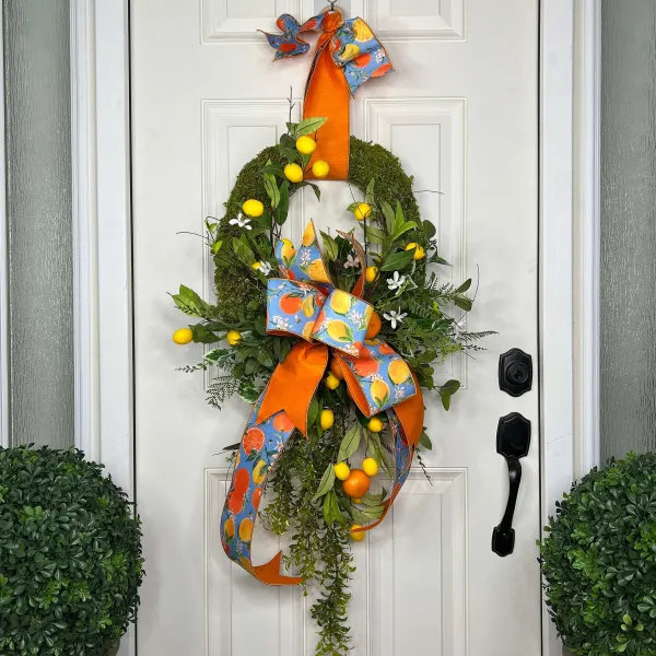 Spring^* Squeeze The Day Wreath