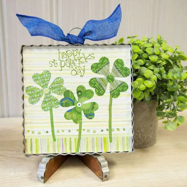 St. Patrick's Day^The Round Top Collection St. Patrick's Clovers Mini Gallery Art