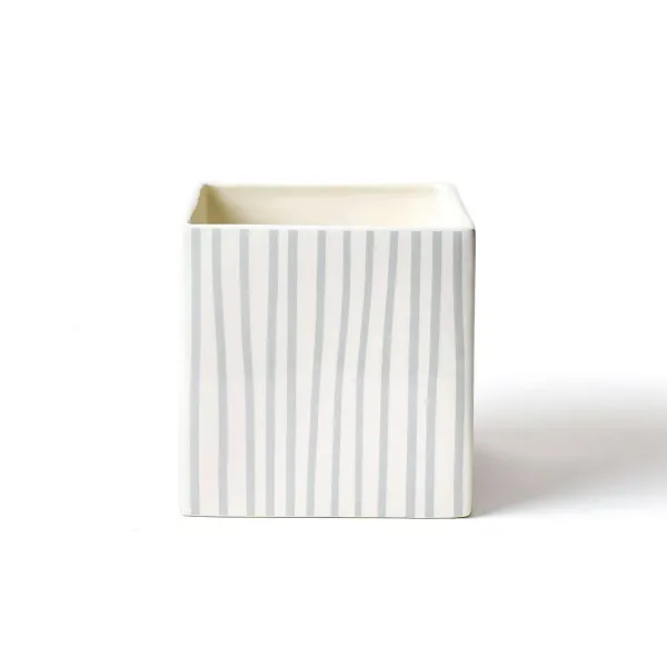 Diy Containers^Happy Everything Stone Mini Stripe Medium Nesting Cube By !