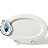 Table Decor^Happy Everything Stone Small Dot Big Oval Platter By !