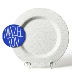 Table Decor^Happy Everything Stone Small Dot Round Entertaining Platter By !