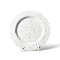 Table Decor^Happy Everything Stone Small Dot Round Entertaining Platter By !
