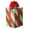 Figurines^Regency Striped Christmas Package With Bow