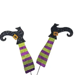 Wall Decor^Craig Bachman Striped Glitter Witch Legs