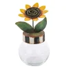Decorative Containers^The Round Top Collection Sunflower Bubble Jar