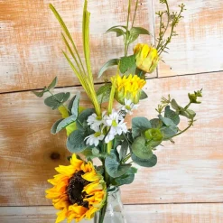 Floral Decor^Liberty Floral Sunflower Filler Spray