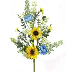 Spring^Liberty Floral Sunflower Ranunculus Spray