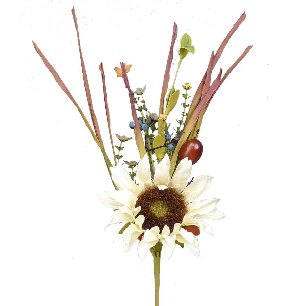 Floral Decor^Liberty Floral Sunflower Rose Hip Pick