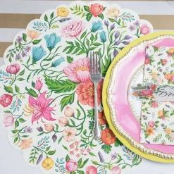 Party Diy^Hester & Cook Sweet Garden Posey Placemat Sheets