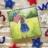 Table Decor^The Round Top Collection Sweet Patriotism Mini Gallery Art