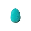 Table Decor^180 Degrees Teal Flocked Eggs