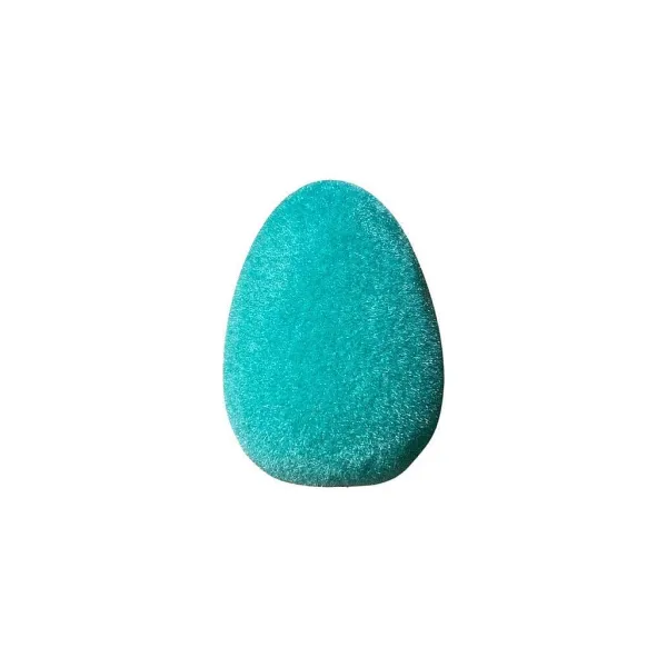 Table Decor^180 Degrees Teal Flocked Eggs