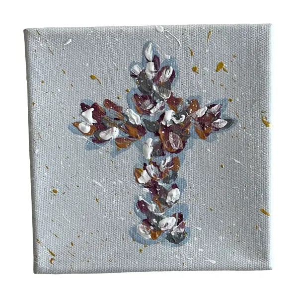Table Decor^CYTA Art Textured Cross Art