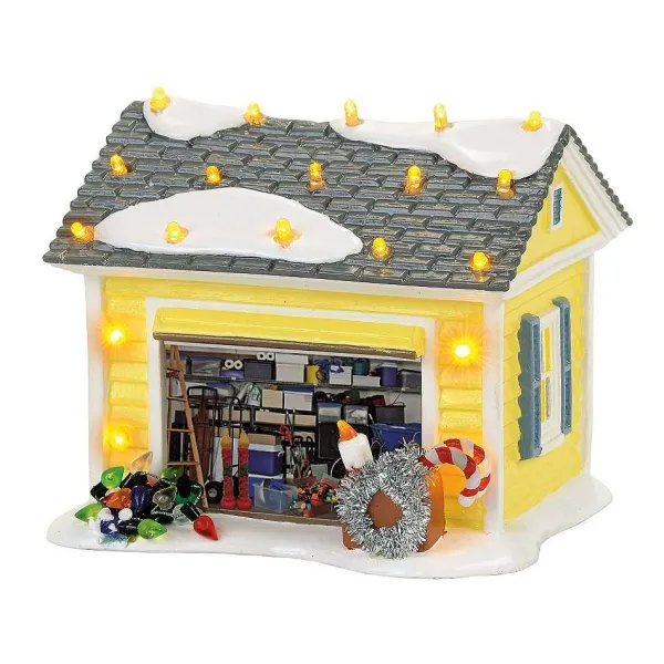 Table Decor^Department 56 The Griswold Holiday Garage, Dept. 56 Village