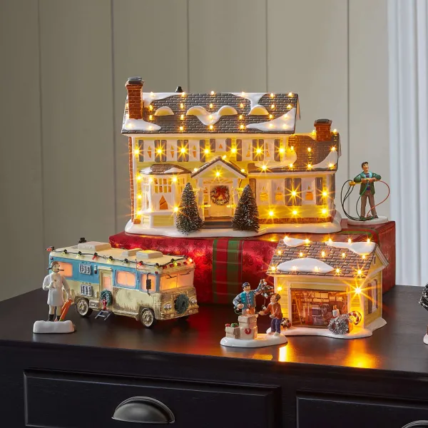 Table Decor^Department 56 The Griswold Holiday Garage, Dept. 56 Village