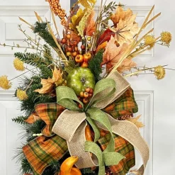 Floral Decor^Liberty Floral Thistle Straw Filler Bush