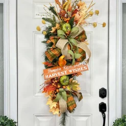 Floral Decor^Liberty Floral Thistle Straw Filler Bush