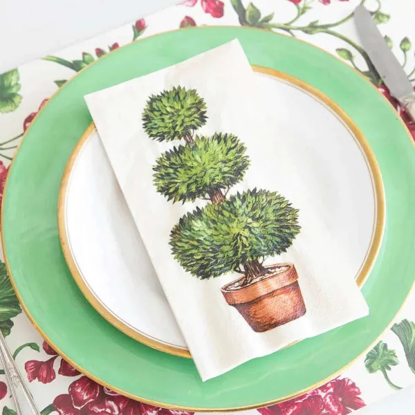 Party Diy^Hester & Cook Topiary Guest Napkin Set
