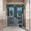 Spring^Farrisilk Turquoise Glitter Ball Ornament, 6"