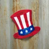 Table Decor^The Round Top Collection Uncle Sam Hat Magnet