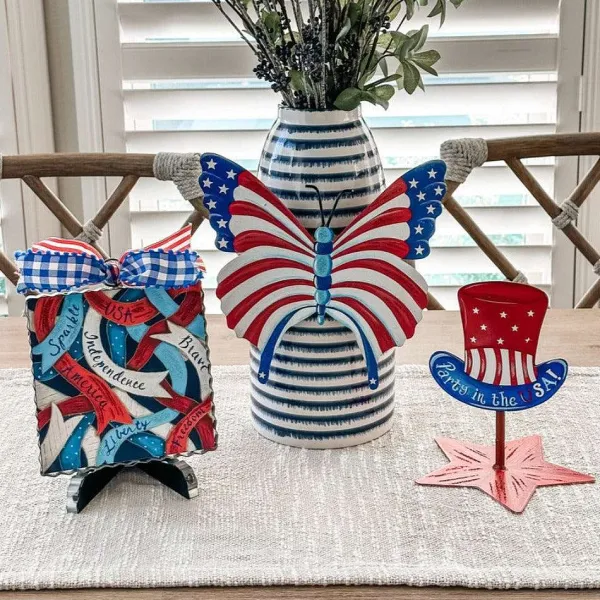 Figurines^The Round Top Collection Uncle Sam Hat Stand