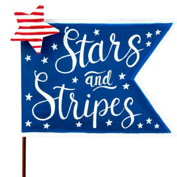 Focal Points^The Round Top Collection Usa & Stars Stripes Pennants
