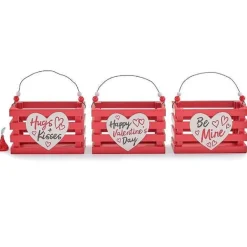 Kitchen & Dining^Burton & Burton Valentine Wood Crate