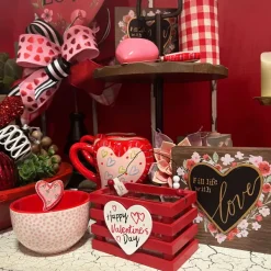 Kitchen & Dining^Burton & Burton Valentine Wood Crate